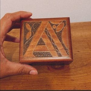 Monogram “A” Mini Jewelry Box
